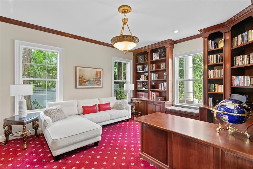 Home Office, Interior, Pendant Lights, Recessed Lighting