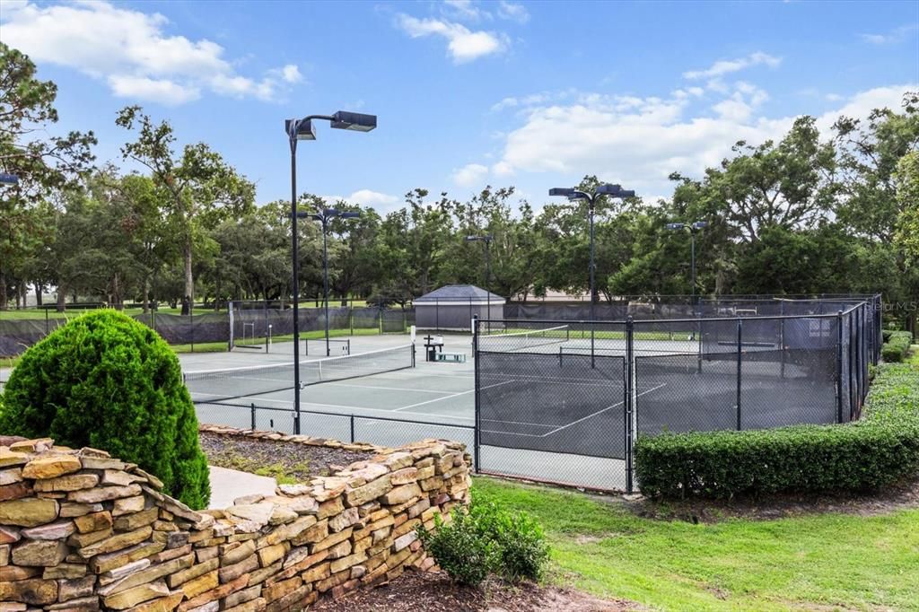 Exterior, Tennis Courts