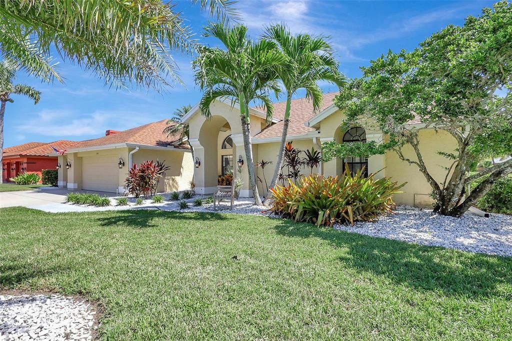 Attached, Backyard, Exterior, Facade, Spanish Mediterranean