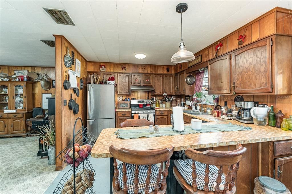 Interior, Kitchen, Pendant Lights, Recessed Lighting