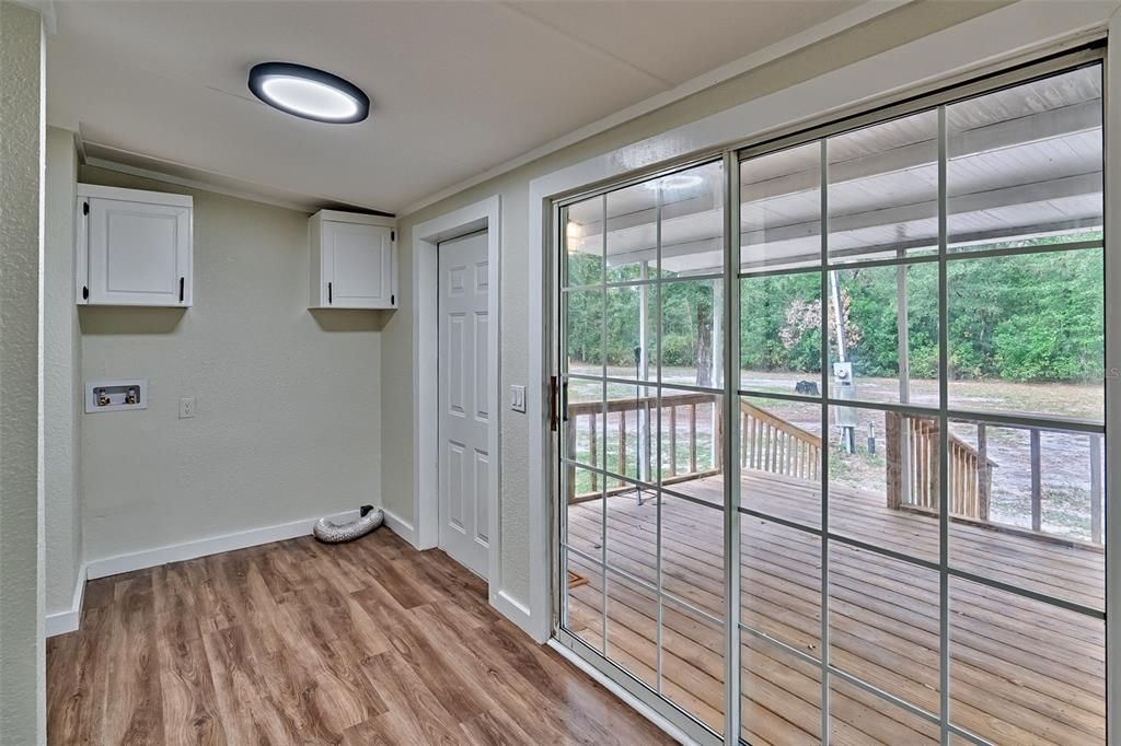 Interior, Sun Room, Wood Texture Flooring