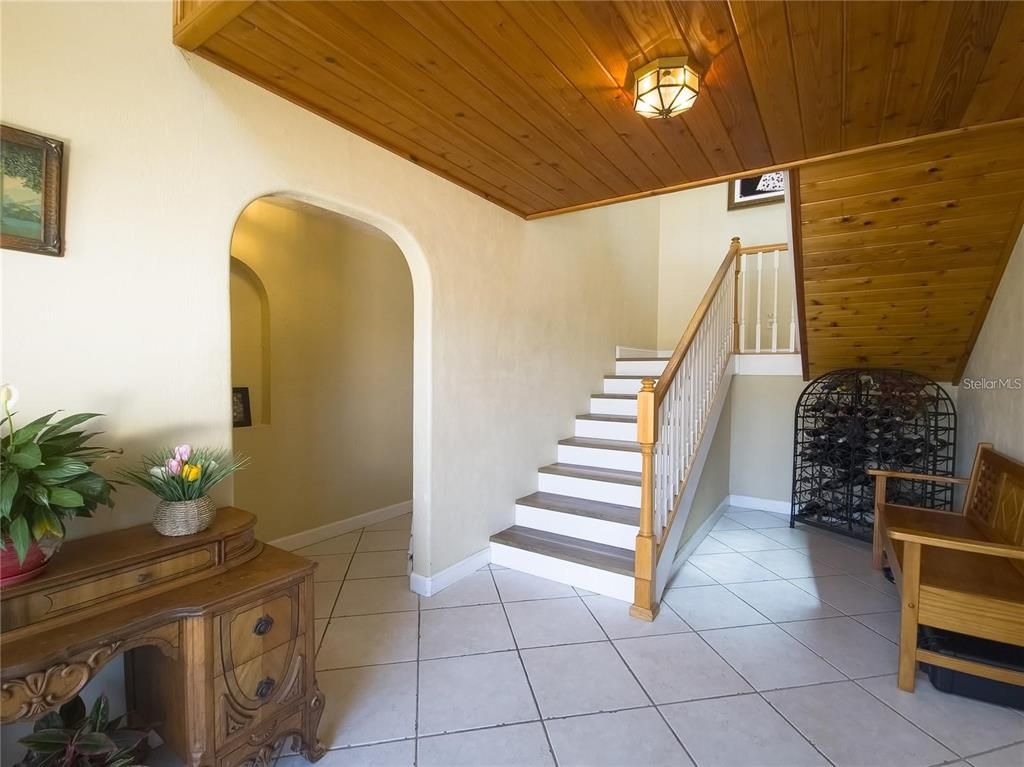 Interior, Wooden Ceilings