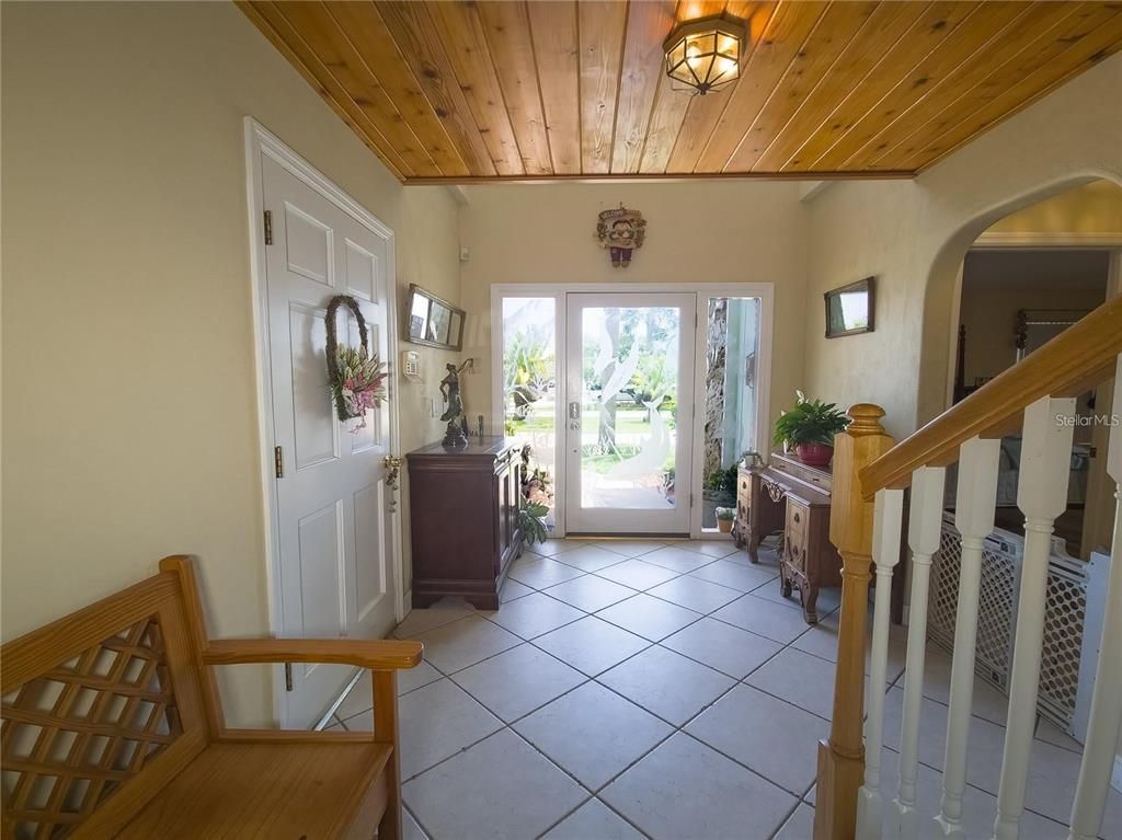 Interior, Wooden Ceilings