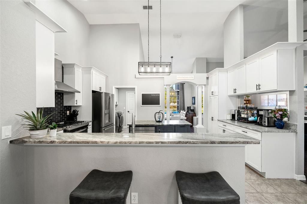 Interior, Kitchen, Pendant Lights