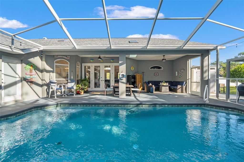 Glass Ceilings, Interior, Pool, Sun Room