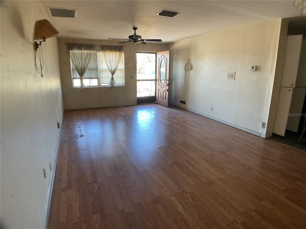 Empty room, Interior, Wood Texture Flooring
