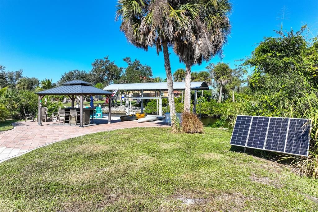 Backyard, Exterior, Solar Panels