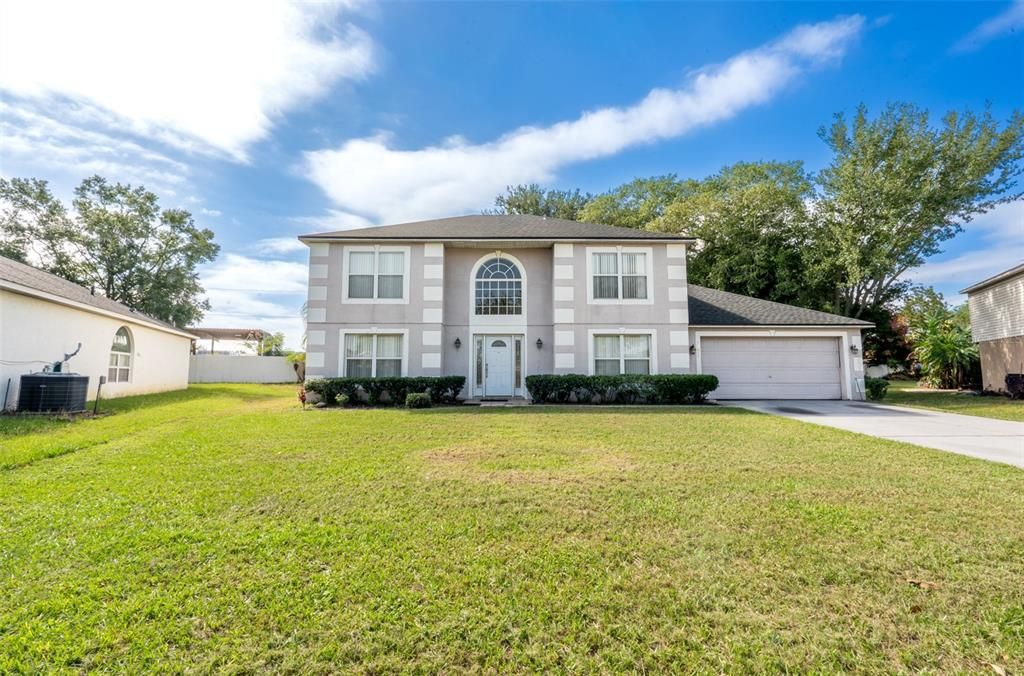 Attached, Backyard, Detached Garage, Exterior, Facade, Georgian