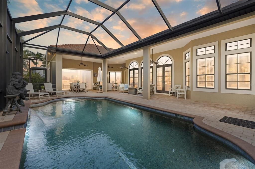 Glass Ceilings, Interior, Pool, Sun Room