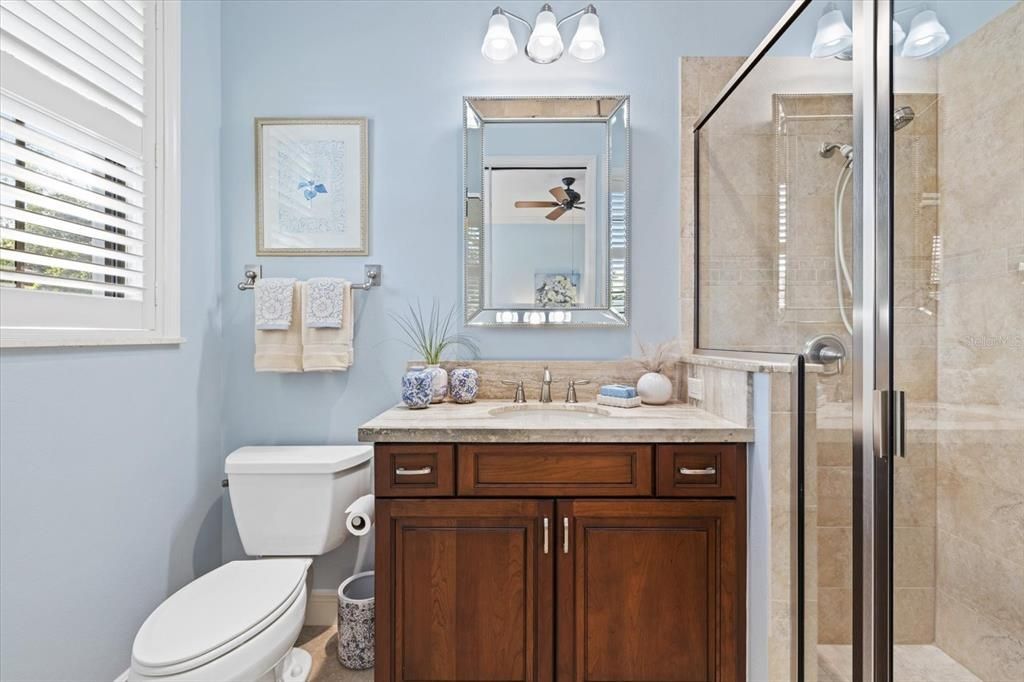 Bathroom, Glass Shower, Interior