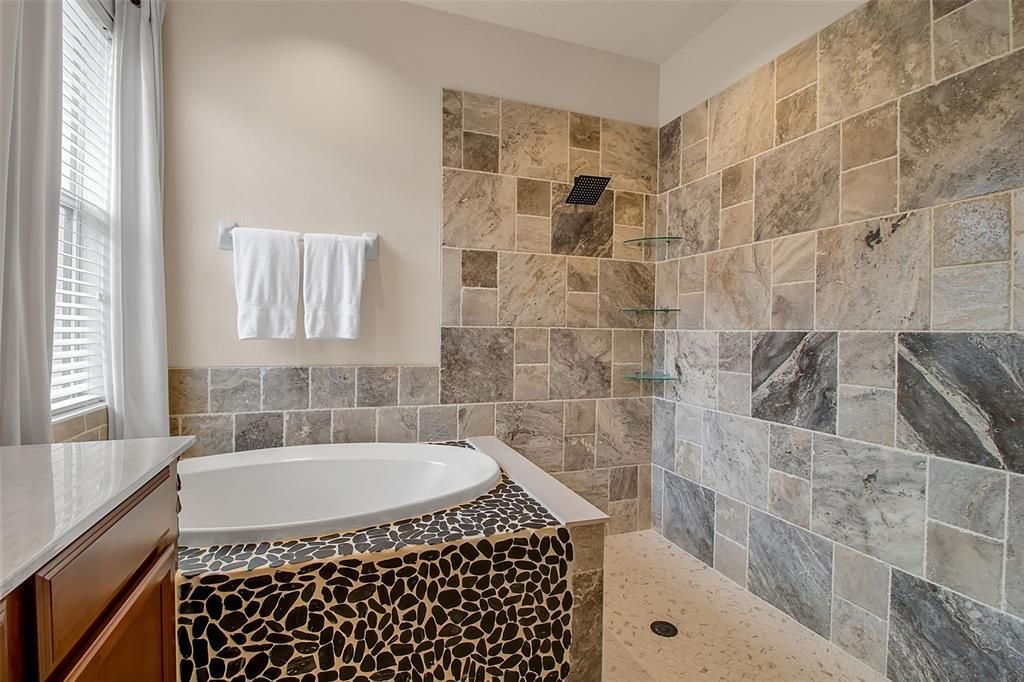 Bathroom, Interior, Stone Walls