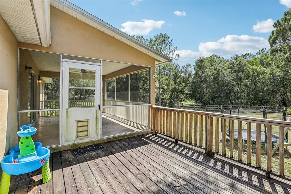 Exterior, Wood Texture Flooring