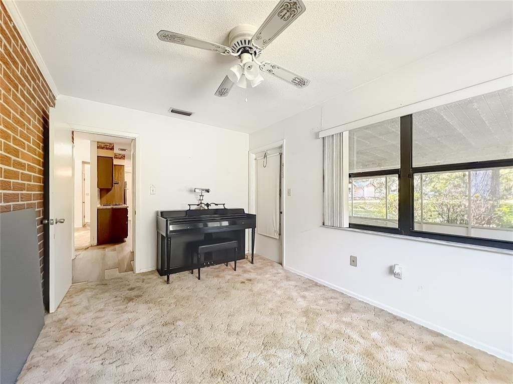 Interior, Piano, Stone Walls