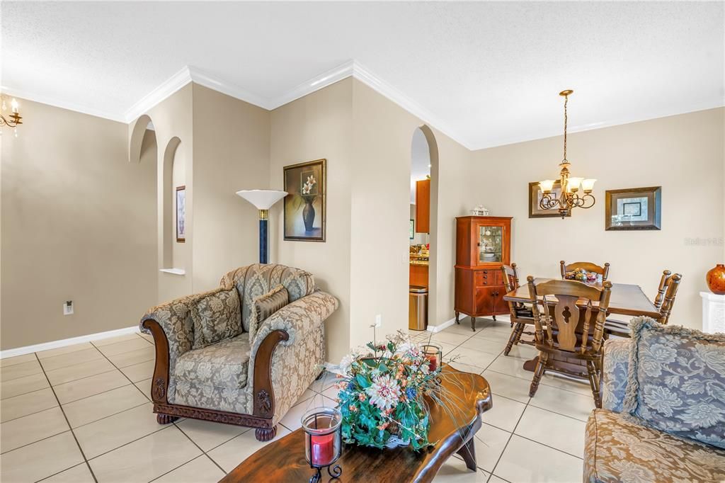 Chandelier, Dining room, Interior
