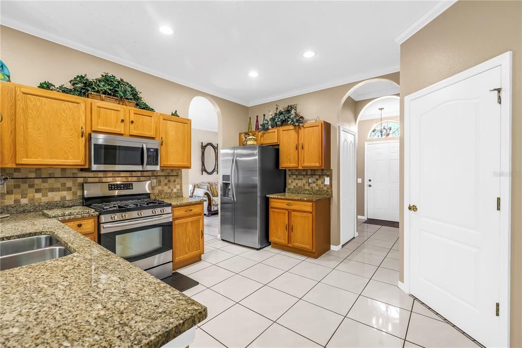 Interior, Kitchen, Recessed Lighting