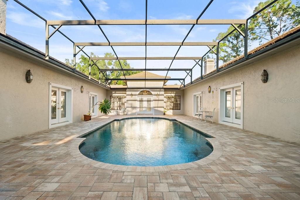 Glass Ceilings, Interior, Pool, Sun Room