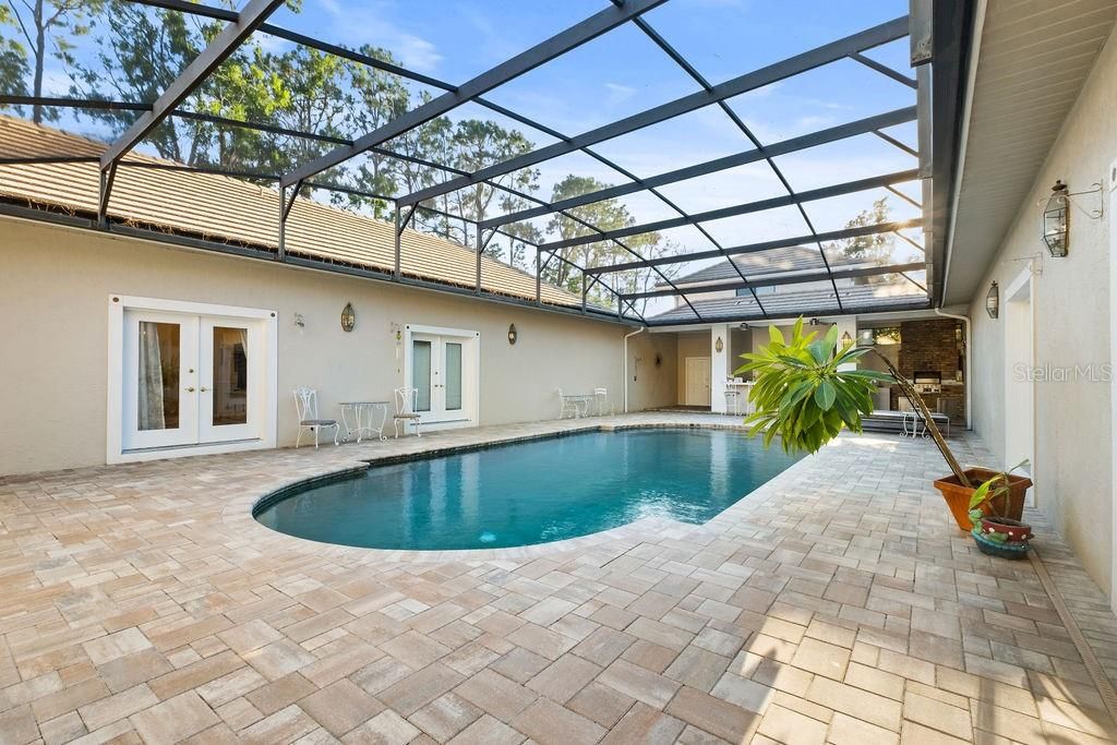 Glass Ceilings, Interior, Pool, Sun Room