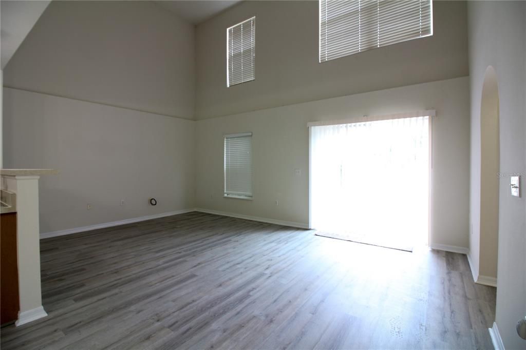 Empty room, Interior, Wood Texture Flooring