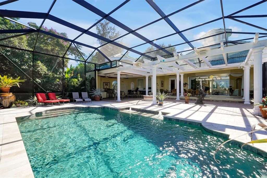 Glass Ceilings, Interior, Pool, Sun Room