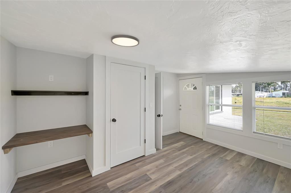 Empty room, Interior, Wood Texture Flooring