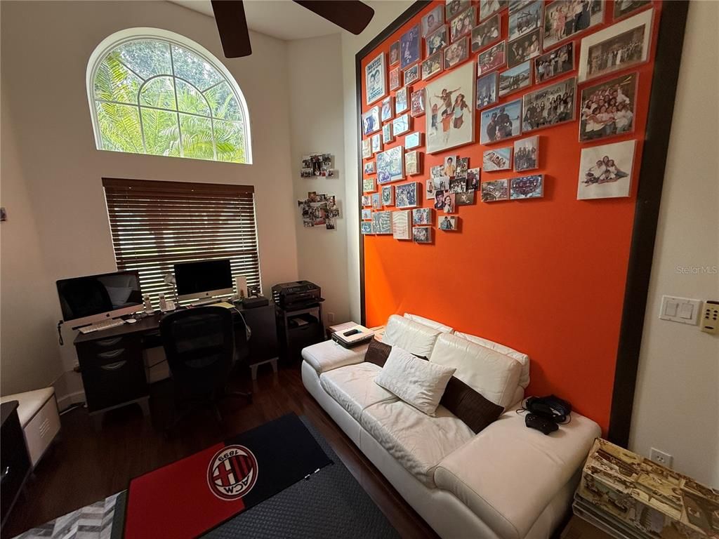 Home Office, Interior, Wood Texture Flooring