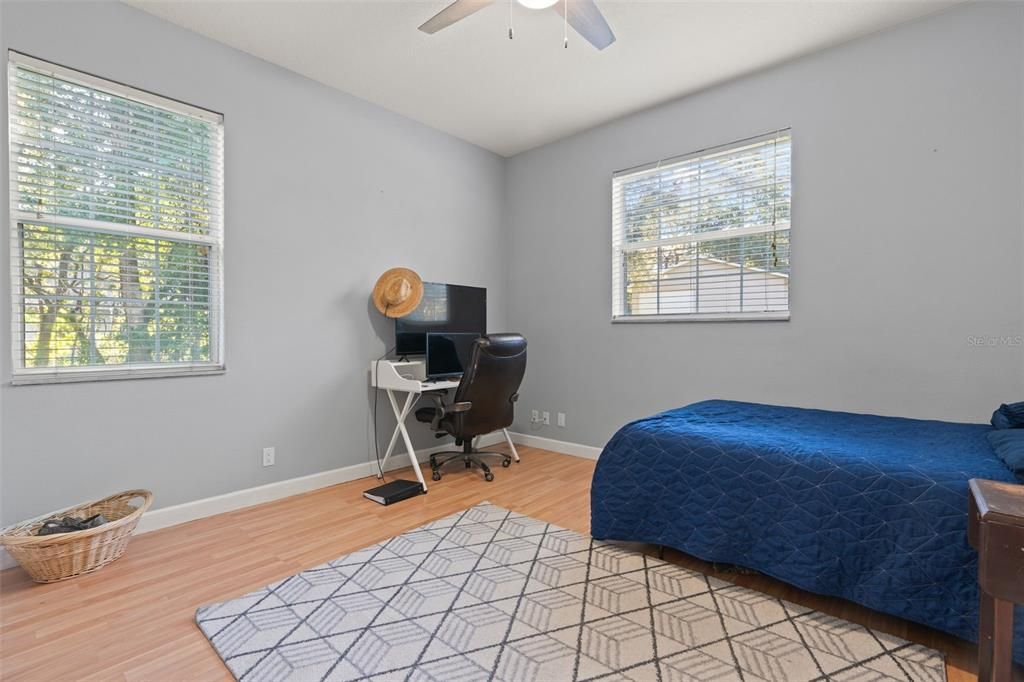 Bedroom, Home Office, Interior, Wood Texture Flooring