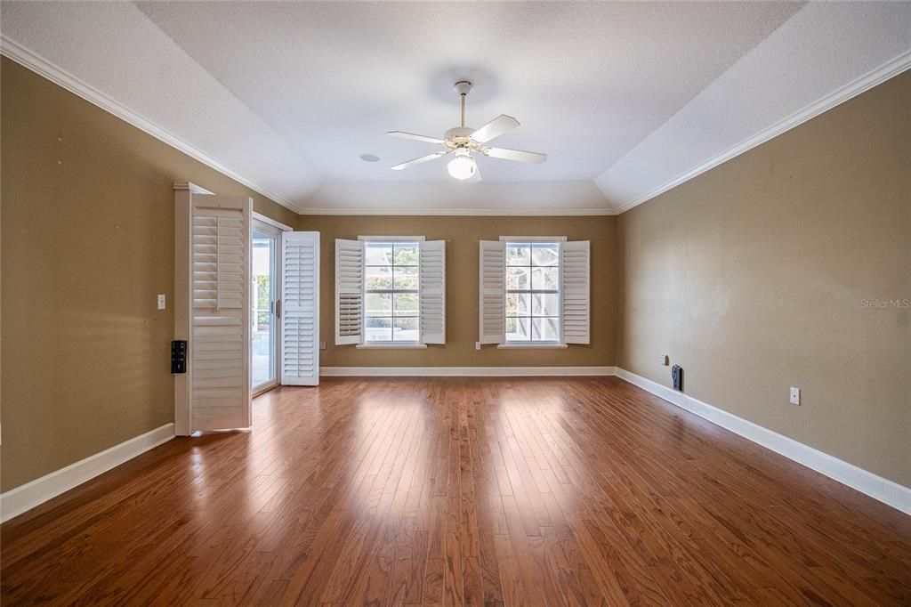 Empty room, Interior, Wood Texture Flooring