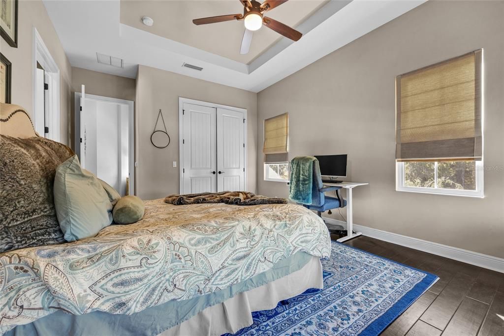 Bedroom, Home Office, Interior, Wood Texture Flooring