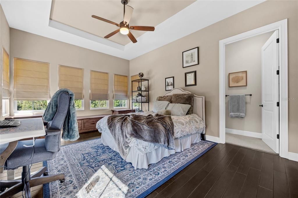 Bedroom, Home Office, Interior, Wood Texture Flooring