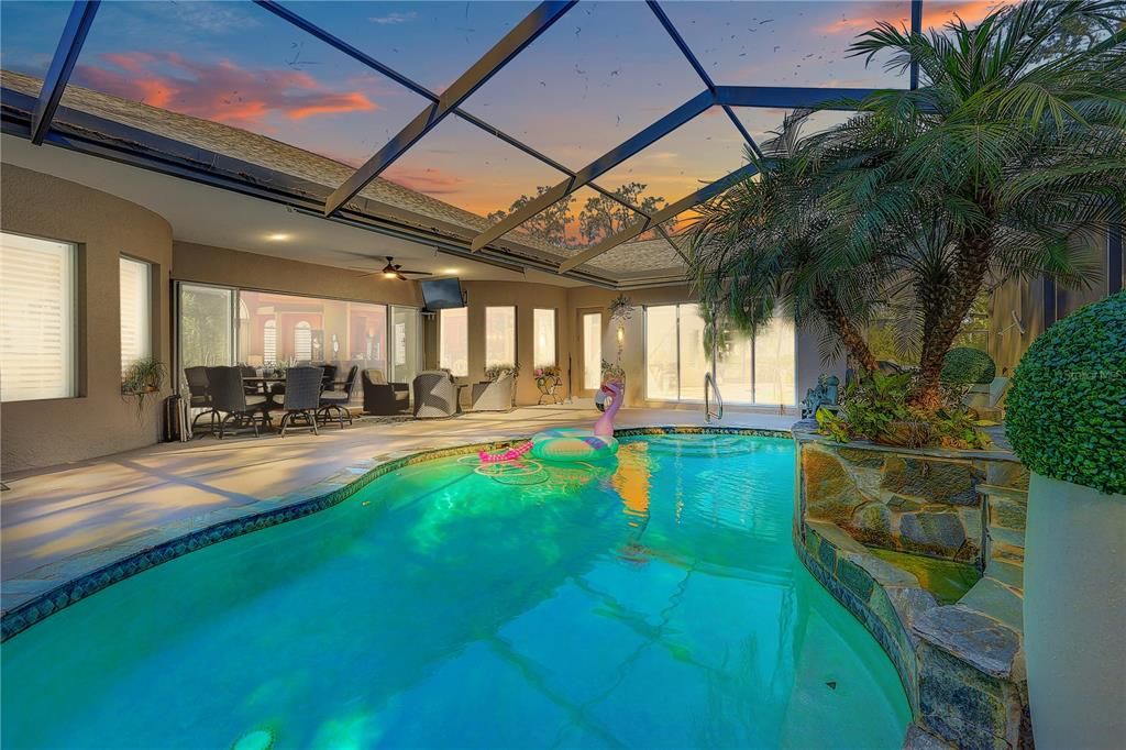 Glass Ceilings, Interior, Pool, Sun Room