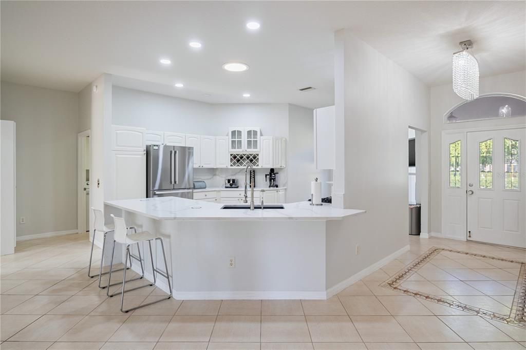 Interior, Kitchen, Recessed Lighting