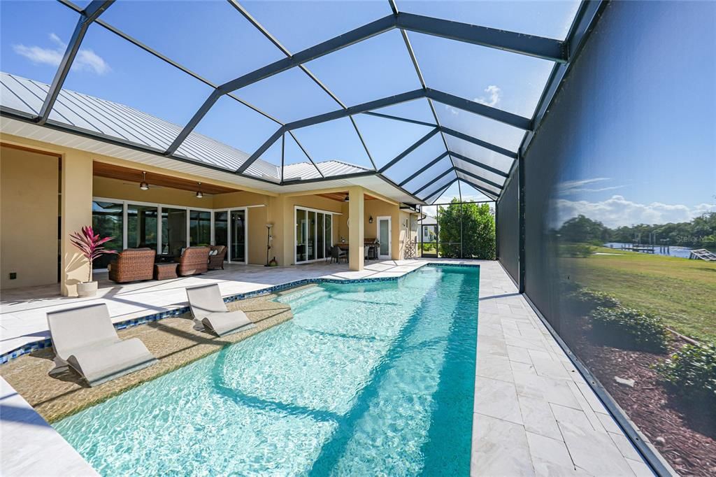 Glass Ceilings, Interior, Pool, Sun Room, Water