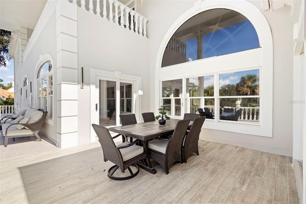 Exterior, Wood Texture Flooring