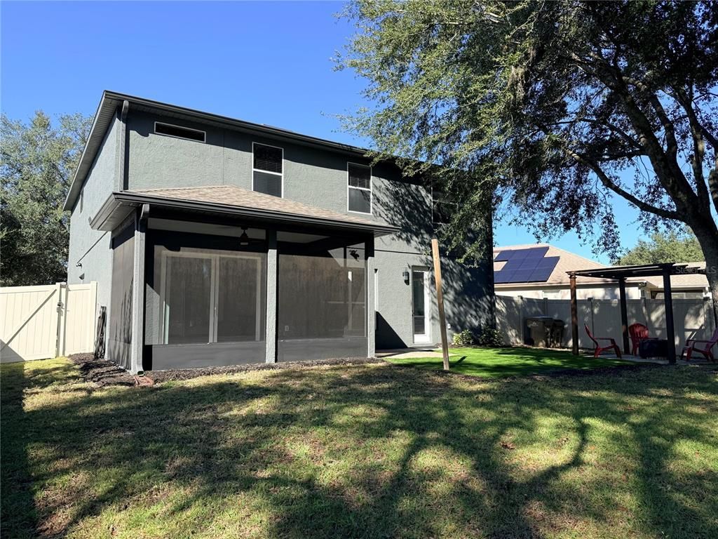 Backyard, Exterior, Solar Panels
