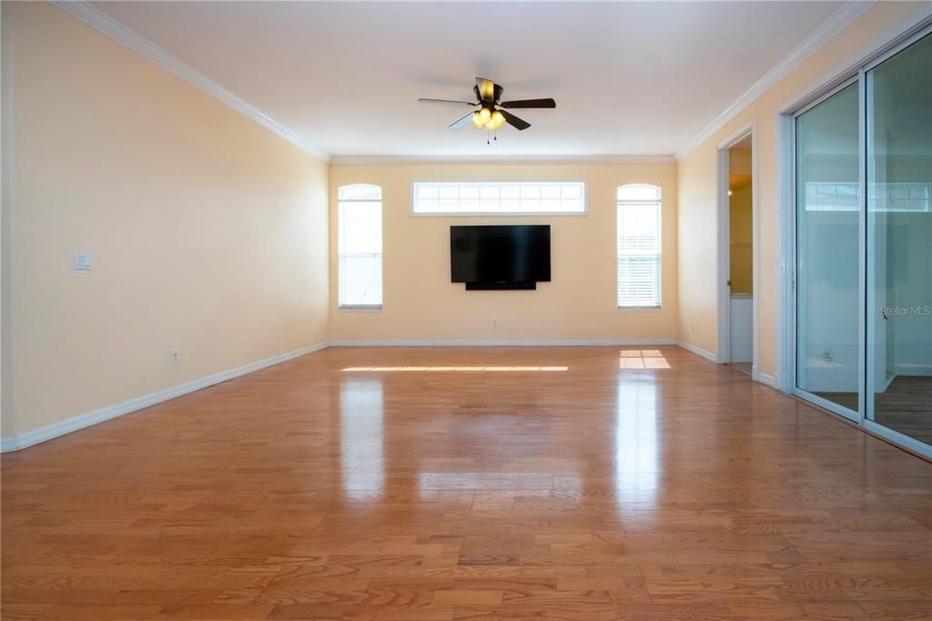 Empty room, Interior, Wood Texture Flooring