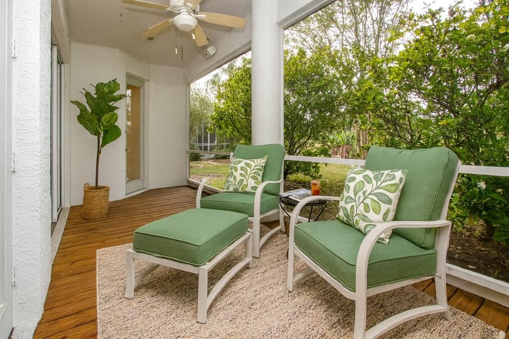 Interior, Sun Room, Wood Texture Flooring