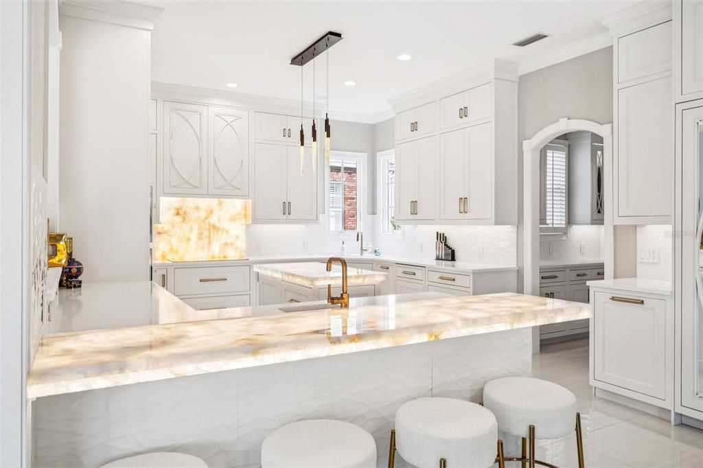 Interior, Kitchen, Pendant Lights, Recessed Lighting