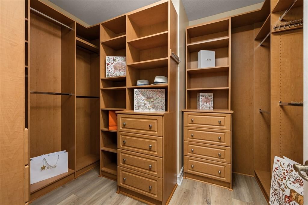 Interior, Walk-in Closets, Wood Texture Flooring