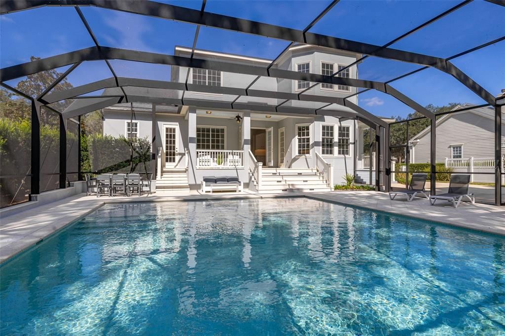 Glass Ceilings, Interior, Pool, Sun Room