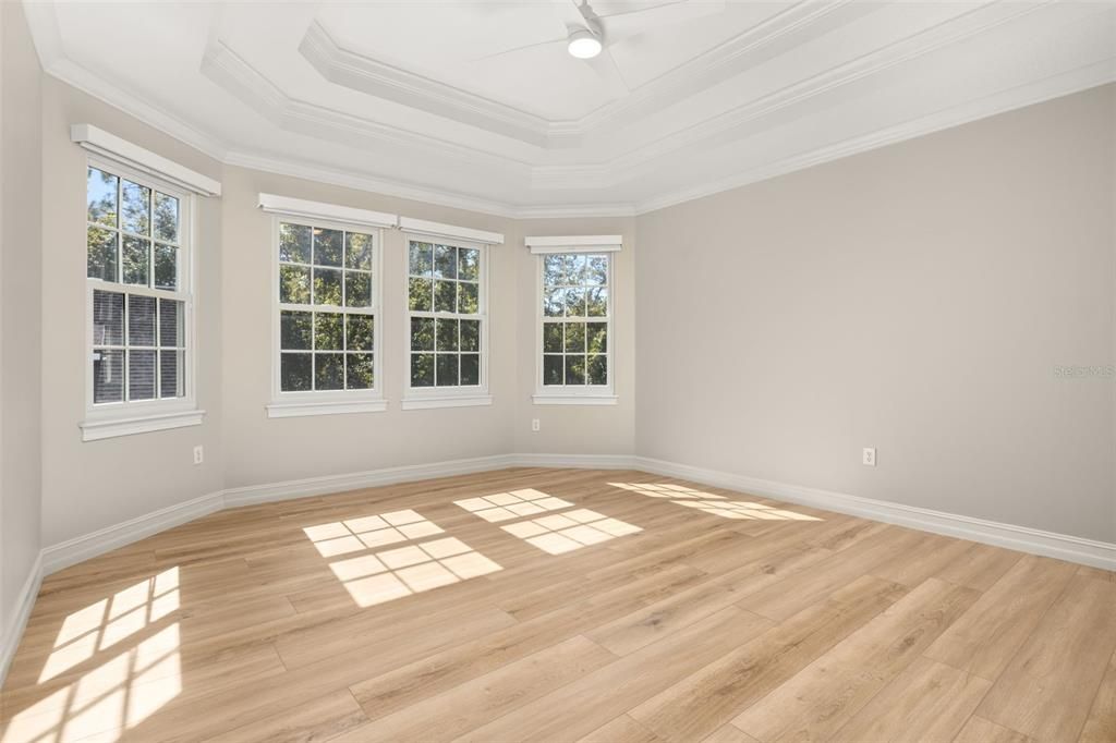 Empty room, Interior, Wood Texture Flooring