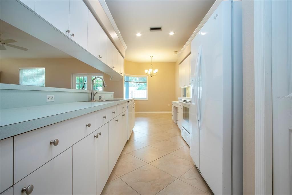 Chandelier, Interior, Kitchen, Recessed Lighting