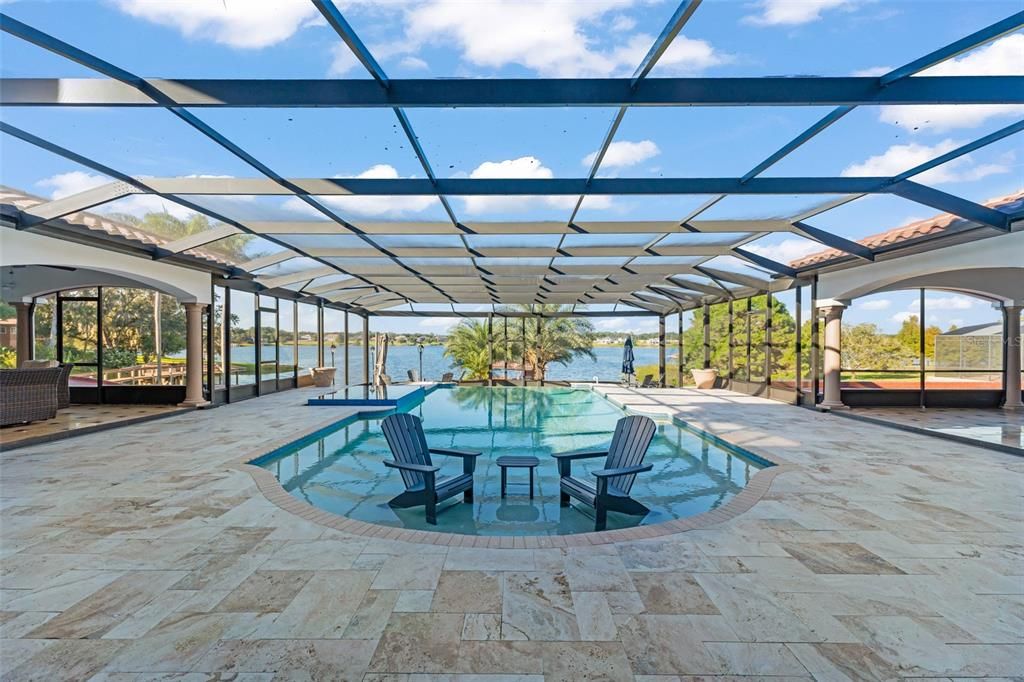 Glass Ceilings, Interior, Pool, Sun Room