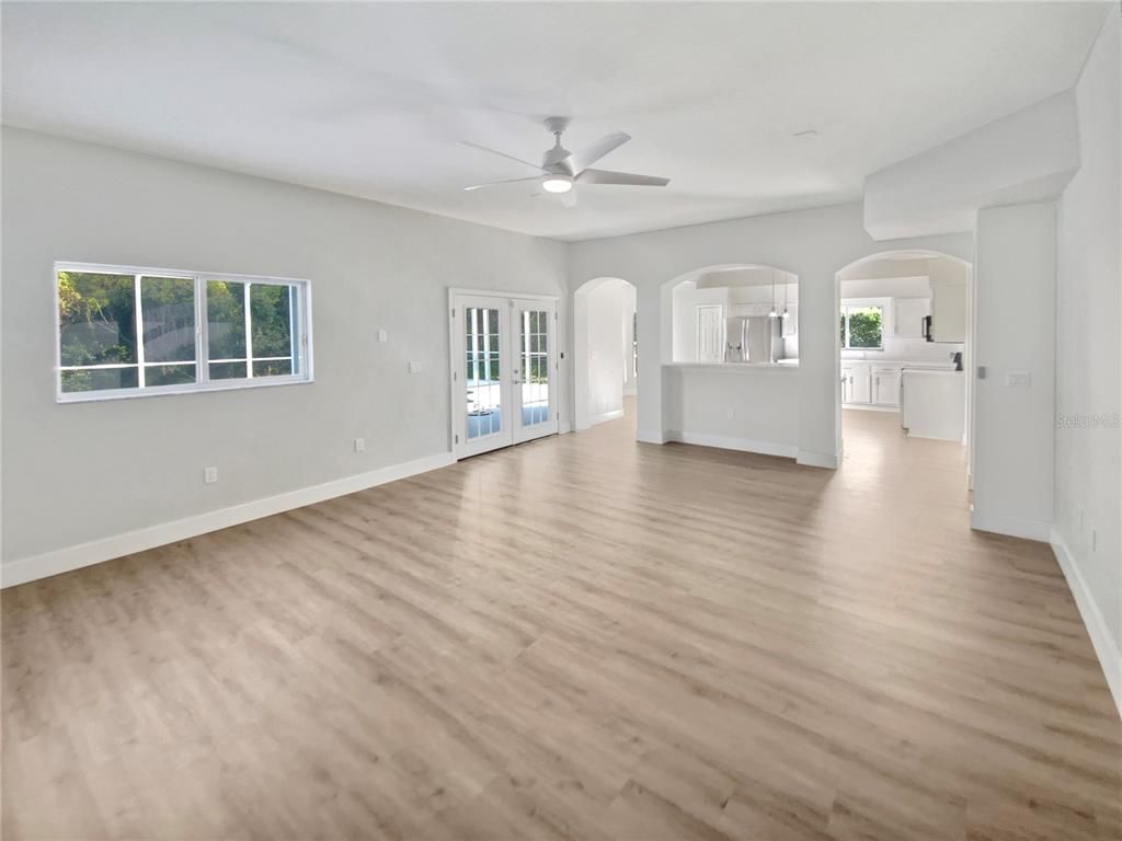 Empty room, Interior, Wood Texture Flooring