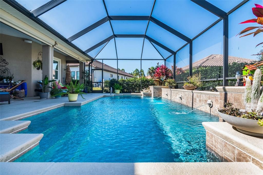 Glass Ceilings, Interior, Pool, Sun Room