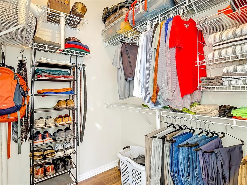 Interior, Walk-in Closets, Wood Texture Flooring