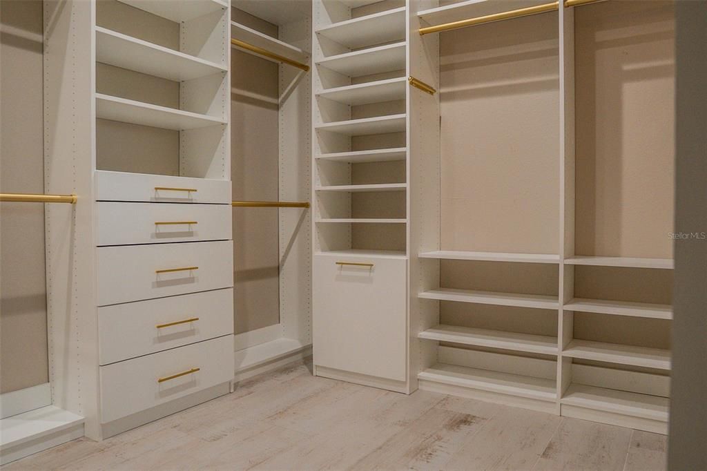 Interior, Walk-in Closets, Wood Texture Flooring