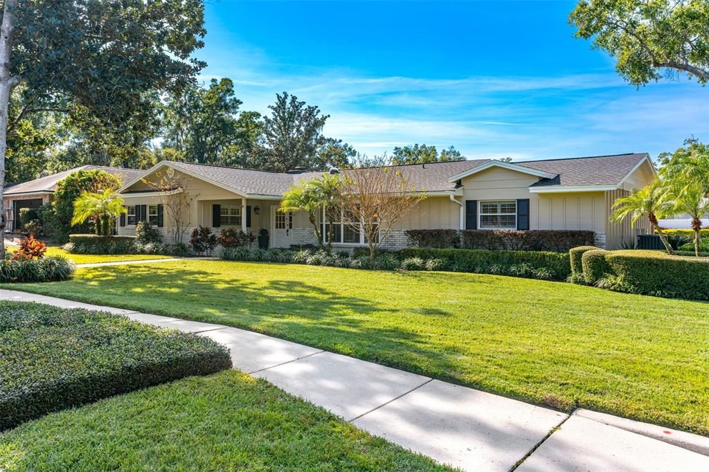 Backyard, Exterior, Facade, Ranch