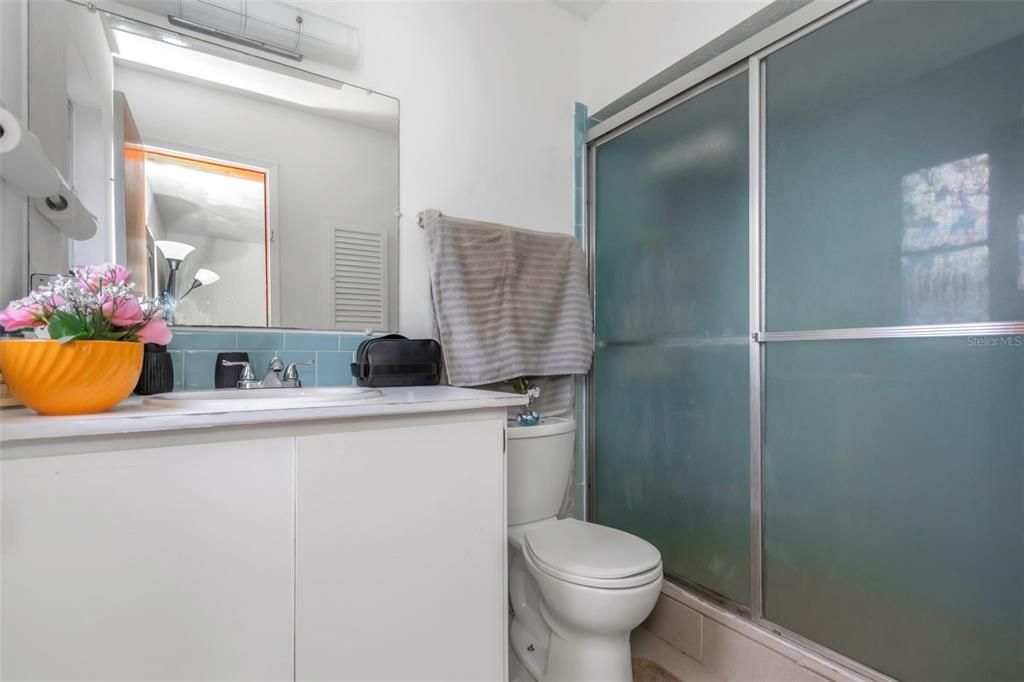 Bathroom, Glass Shower, Interior