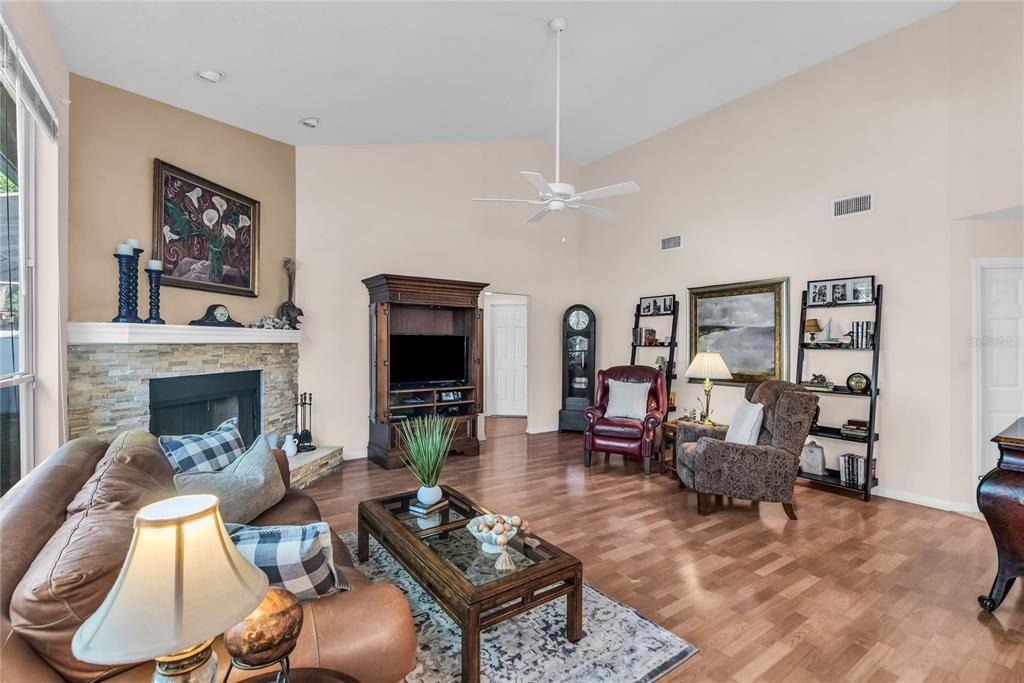 Fireplace, Interior, Living room, Wood Texture Flooring