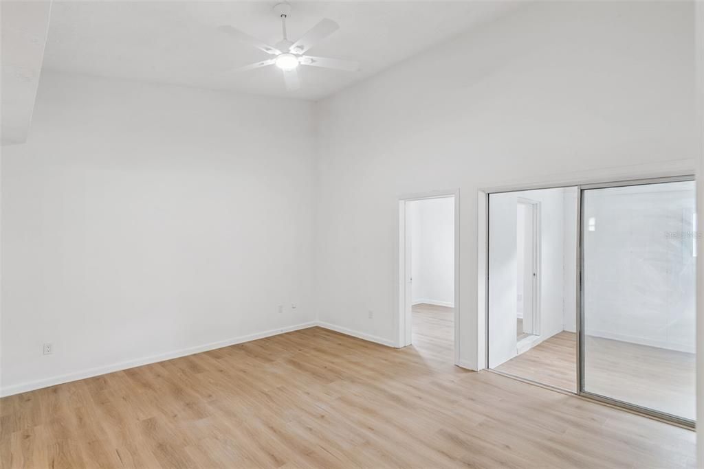 Empty room, Interior, Wood Texture Flooring